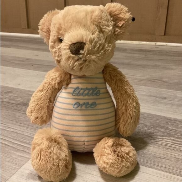 Little One Jellycat London Teddy Bear Plush Stuffed Animal Baby Toy - Picture 1 of 4